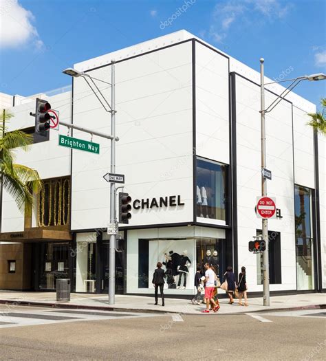 chanel store beverly hills|chanel upscale retail store.